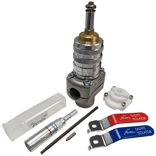 1" EasyFit Isolator Valve, Complete Kit