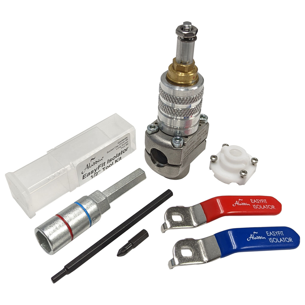 1/2" EasyFit Isolator Valve, Complete Kit